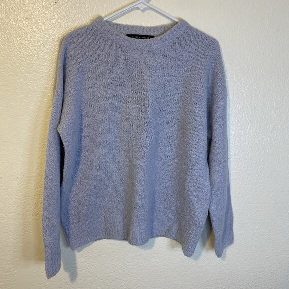Skull Cashmere Madonna Skull Wool Blend Knit Sweater in Gray Size Small $345 - Picture 5 of 6